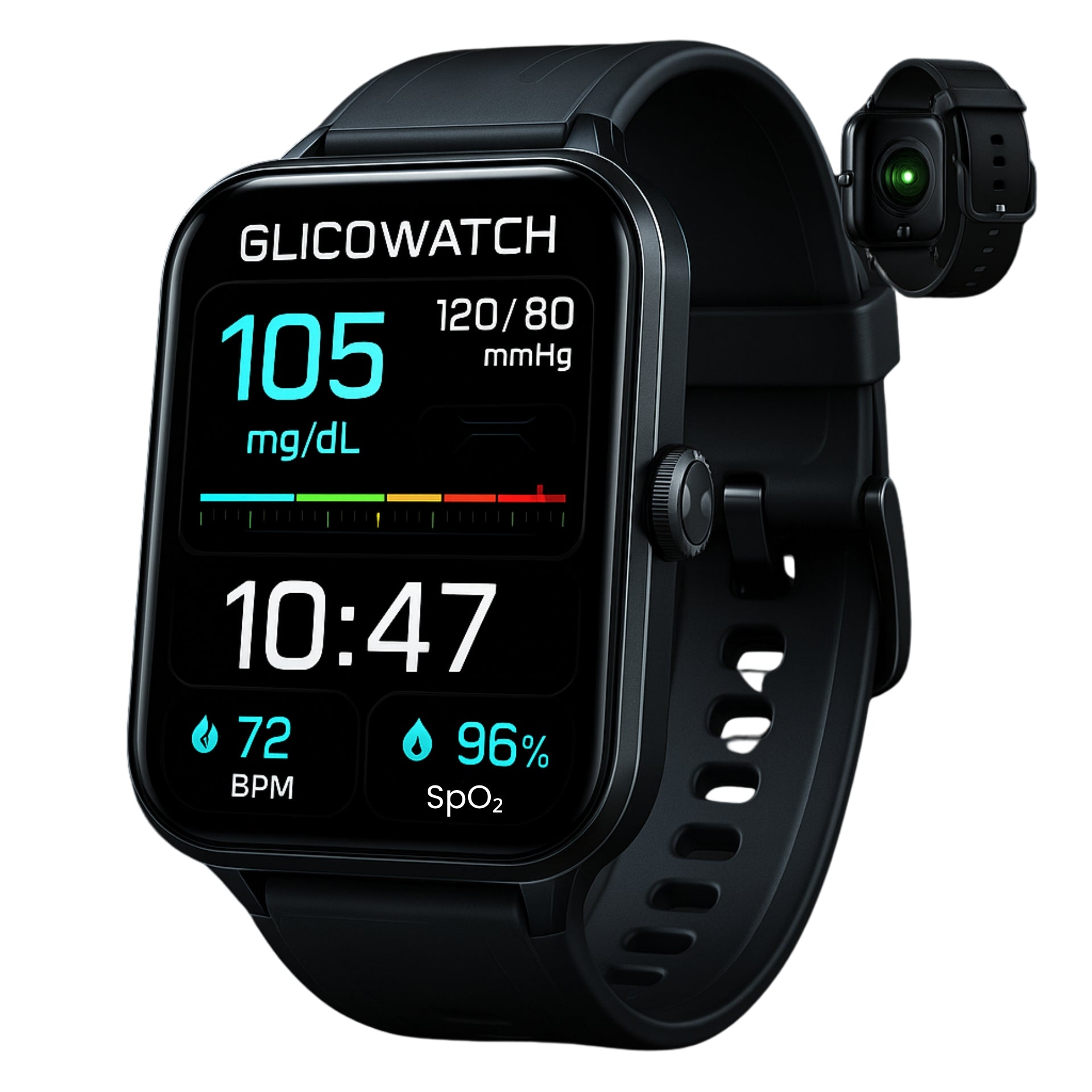 GlicoWatch Pro – Il primo smartwatch con sensori laser di precisione